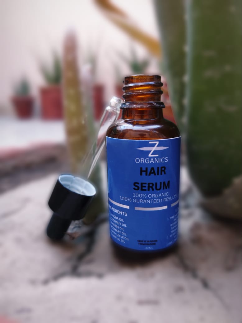 z organic hair serum